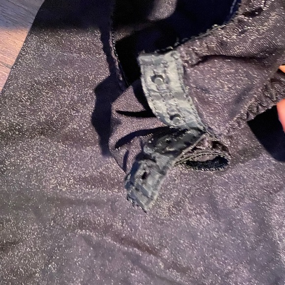 Shiny Black Vanity Fair Body Suit - Picture 5 of 6